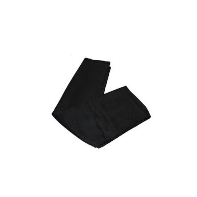 Turban Wrap Cloth, Turban Protector, 40x300 cm. - Black Color - 5 Pcs