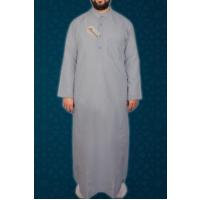 Erkek Fistan, Cellabiye, Namaz, Hac ve Umre Kıyafeti - GRİ