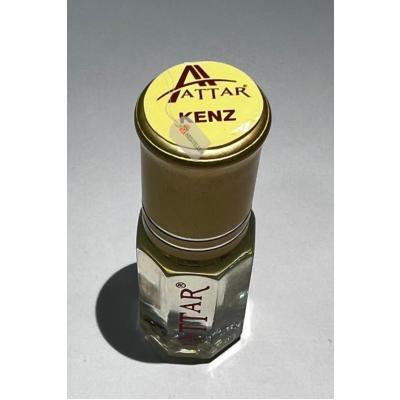 KENZ - Attar Altın Serisi, Alkolsüz Esans, 3 ml, - 1 Kutu (12 Adet)