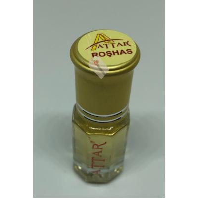 ROŞHAS - Attar Altın Serisi, Alkolsüz Esans, 3 ml, - 1 Kutu (12 Adet)