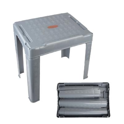 Rahle Portatif Ayakları Çıkabilen Plastik Okuma Sehpası - Gri Renk