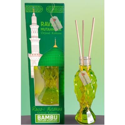 Ravza-i Mutahhara Kokusu, Bambu Çubuklu, Ortam Kokulandırma, 100 ml - 2 ADET