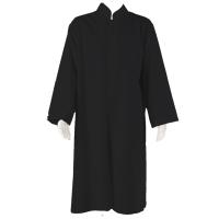 Plain Robe Imam Robe - BLACK