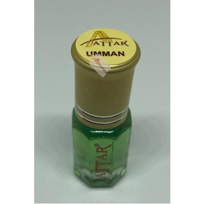 UMMAN - Attar Altın Serisi, Alkolsüz Esans, 3 ml, - 1 Kutu (12 Adet)