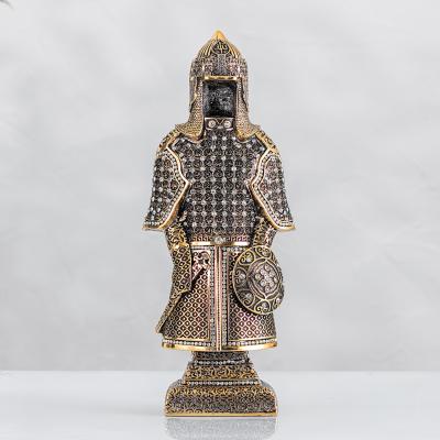 Zırh Esmaül Hüsna İşlemeli - Altın Renk - Ebat : 12 x 28 cm.