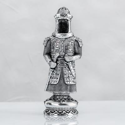 Ertuğrul Zırh Allah Muhammed Lafızlı - Gümüş Renk - Ebat : 8 x 22 cm.