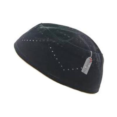 Namaz Takkesi - Alanya Takke - Kadife Takke - Siyah - 1 Paket ( 12 Adet )