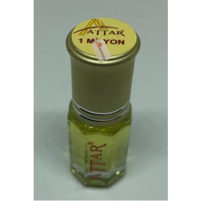 ONE MILLION - Attar Altın Serisi, Alkolsüz Esans, 3 ml, - 1 Kutu (12 Adet)